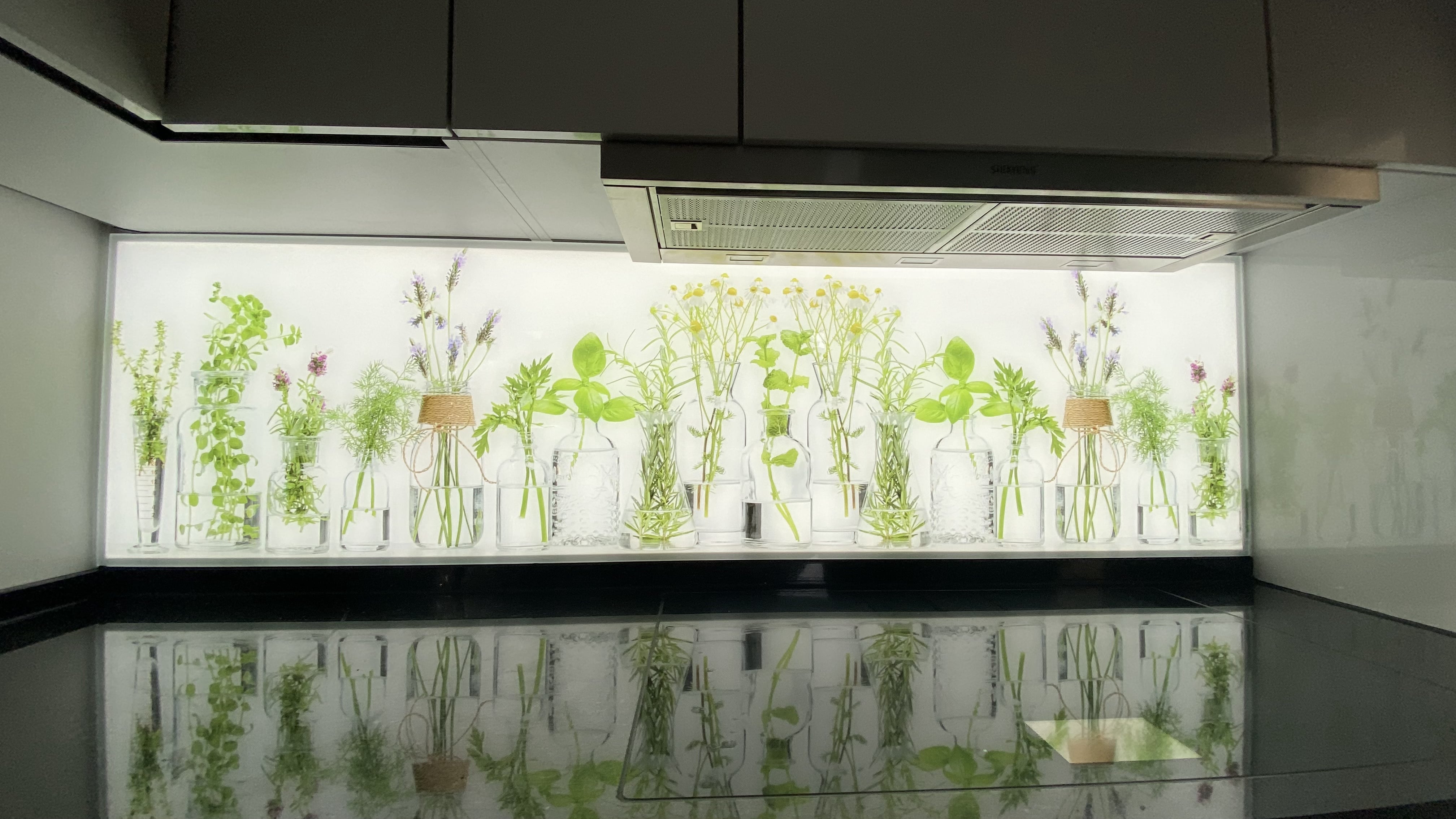 LED-Küchenrückwände von www.glas-scholl.de